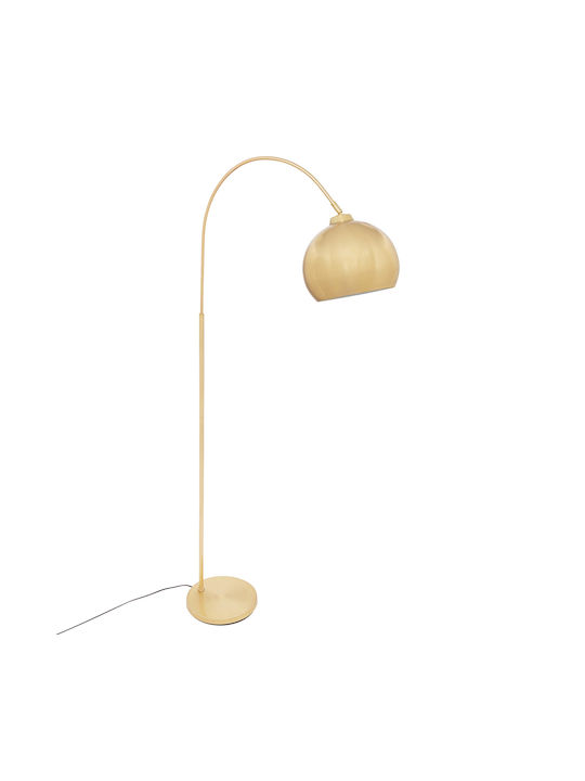 Lampă de Podea Î177cm. Auriu