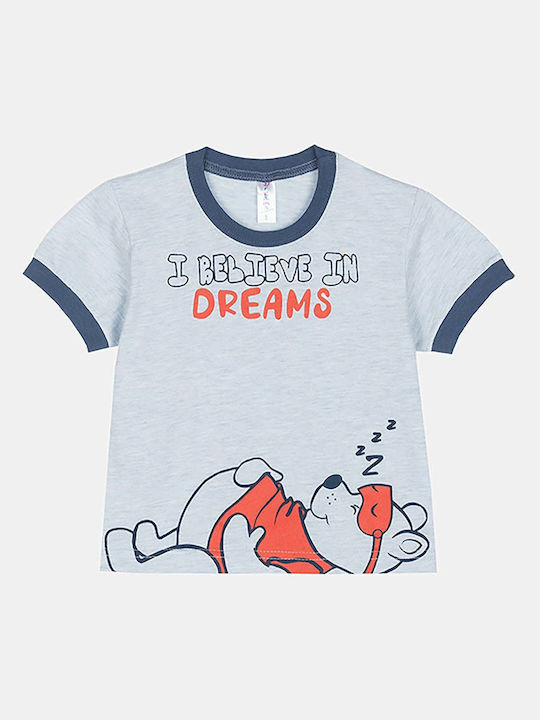 Dreams by Joyce Детска пижама Лятна Sky Blue In Dreams