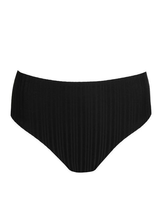 Bikini Slip Ψηλόμεσο Μαύρο