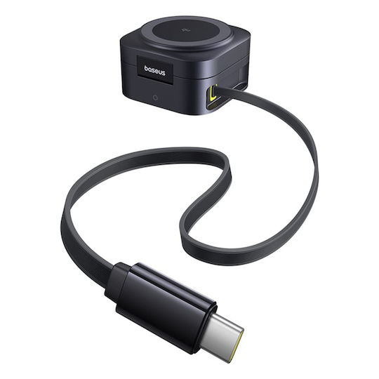 Baseus Wireless Charger Qi2 and Cable USB-C 67W Blacks (Picogo)
