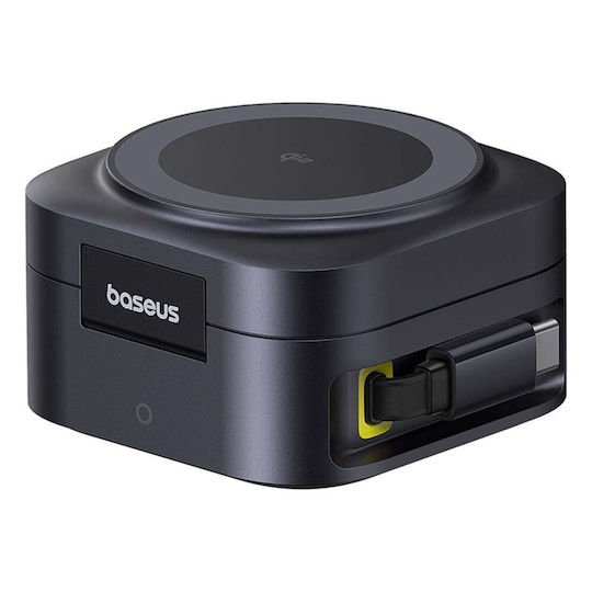 Baseus Wireless Charger Qi2 and Cable USB-C 67W Blacks (Picogo)