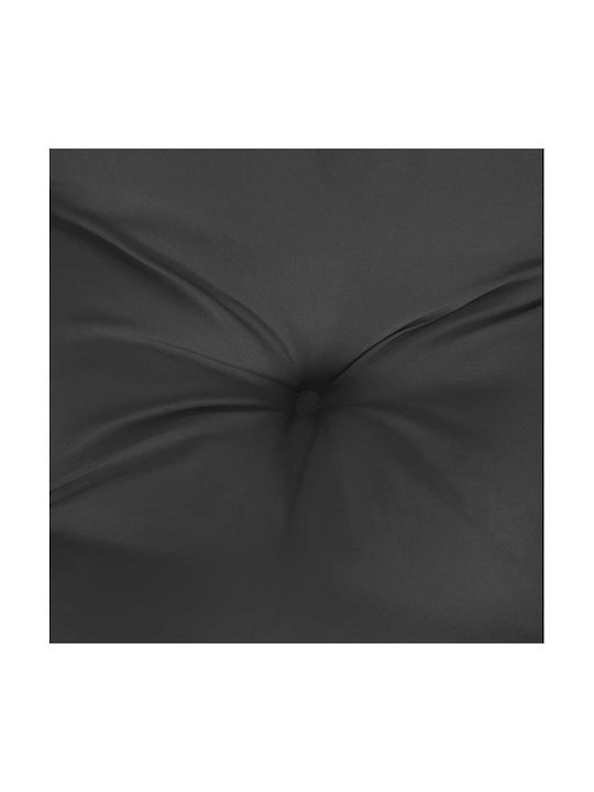vidaXL Waterproof Bench Cushion for Palette with Black Colour 40x80cm