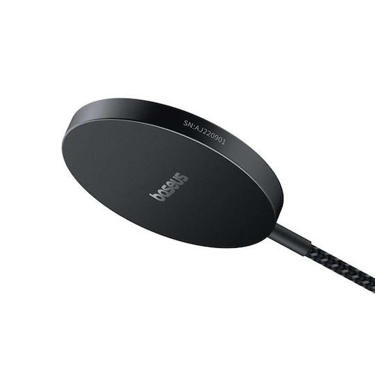 Baseus Încărcător Wireless Qi2 Negruς (Simple Mini4 Air)