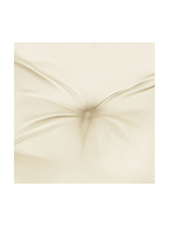 vidaXL Pernă Scaunului De Grădină Waterproof Albă 4 Bucăți 40x40cm