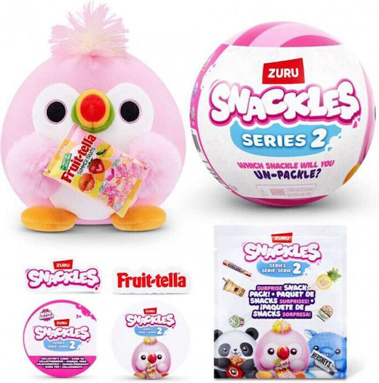 Zuru Plush Minions Snackles For 3+ Years 14 cm (Various Designs) 1pc