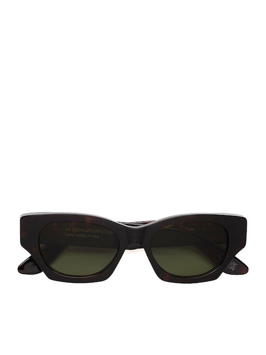 Retrosuperfuture Ochelari De Soare Maro Cu Ramă Din Plastic Retrosuperfuture Ochelari De Soare Maro Cu Ramă Din Plastic