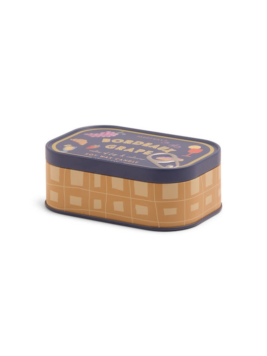 Bordeaux Traube 127g Pflanzenwachs Metall-Dose Kerze - Bistro Trauben Paddywax