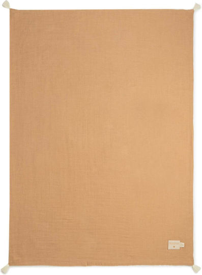 Nobodinoz Treasure Nursery Swaddling Blanket Pink 100x100cm