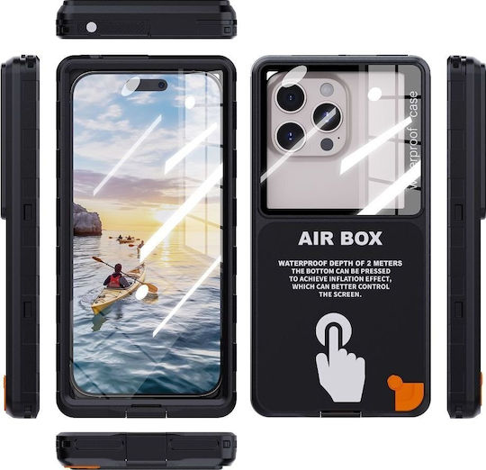 Водоустойчив калъф Shellbox Airbox Max 6.9 Универсален Черен Oem