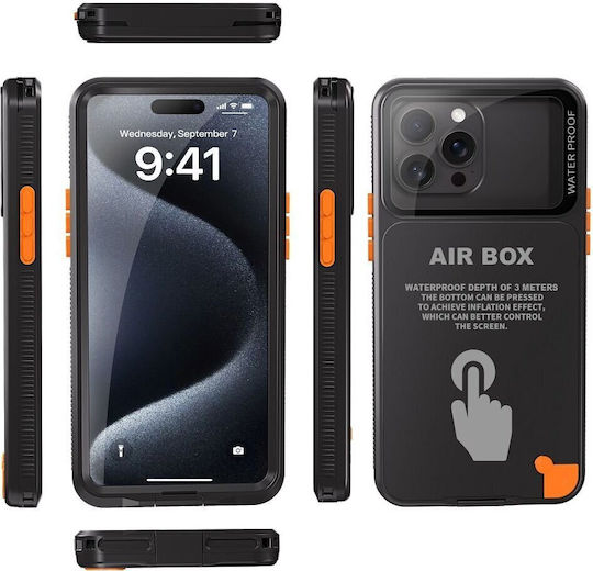 Водоустойчив калъф Shellbox Airbox 6.7 Универсален Черен Oem