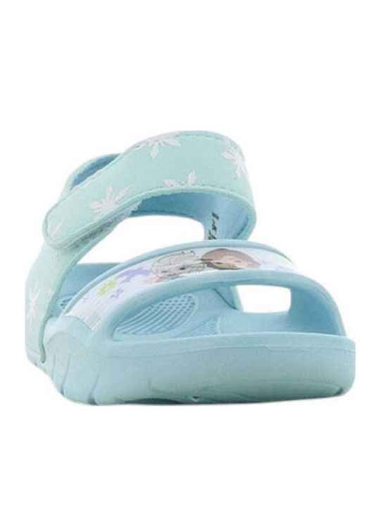 Frozen Children's Beach Shoes Light Blue