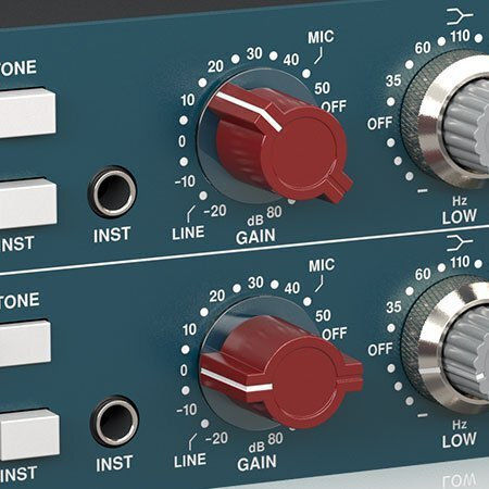 Behringer Αναλογικός Ενισχυτής Ακουστικών Rack Καναλιών