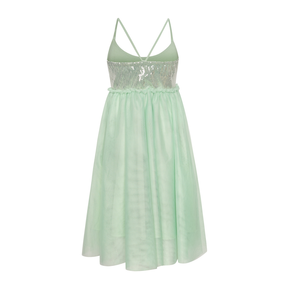 Two In A Castle Children's Dress Sleeveless Tulle Mint, Green T6083 |  Skroutz.mt