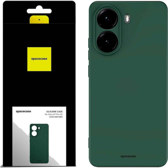 Spacecase Silicone Back Cover Σιλικόνης Πράσινο (Poco X7 ProHonor X7)