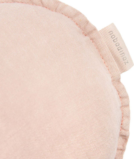 L1n0 Cloud Pillow Embroidery Mauve Pink