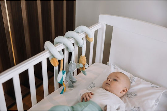 FreeOn Spiral Stroller Toy Max Bear for Newborns