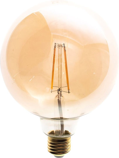 Eko Light LED-Lampe 6W für Fassung E27 und Form G125 Warmes Weiß