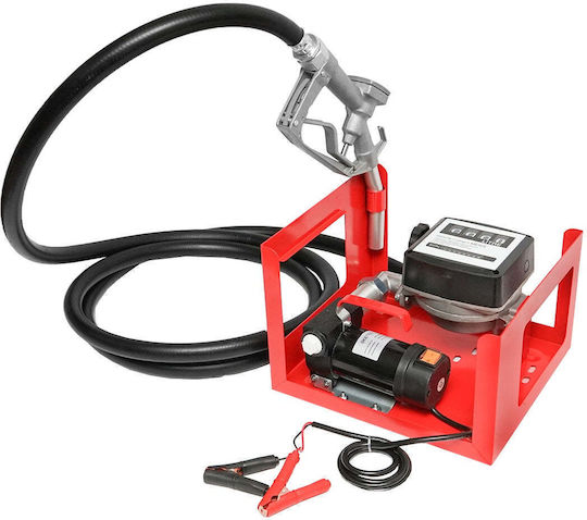 Kit pompă de transfer ulei 12v 40l/min cu contor