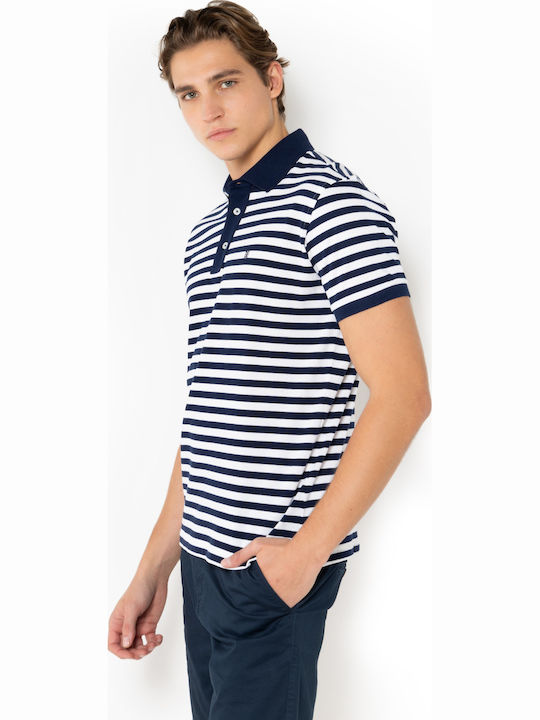 Acorn Polo Short Sleeve T-shirt Blue 3PS4462 B166NV