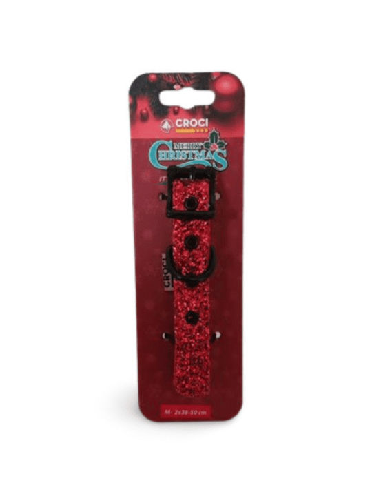 Croci Ошийник В Червен Цвят Medium 25мм