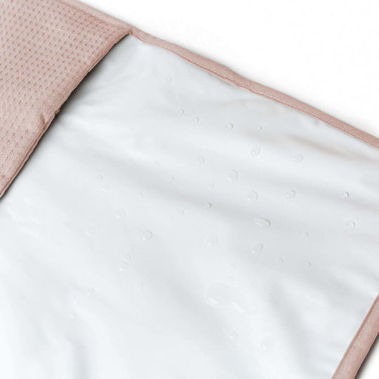 Nobodinoz Tragbare Wickelauflage aus Stoff Mauve Pink