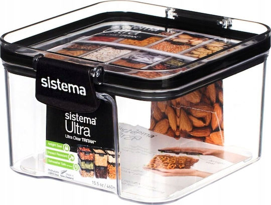 Sistema Δοχείο Φαγητού Πλαστικό Μαύρο 460ml
