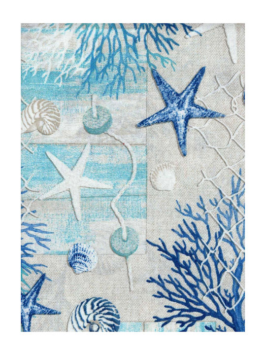 Kariert Oceano 140x140cm