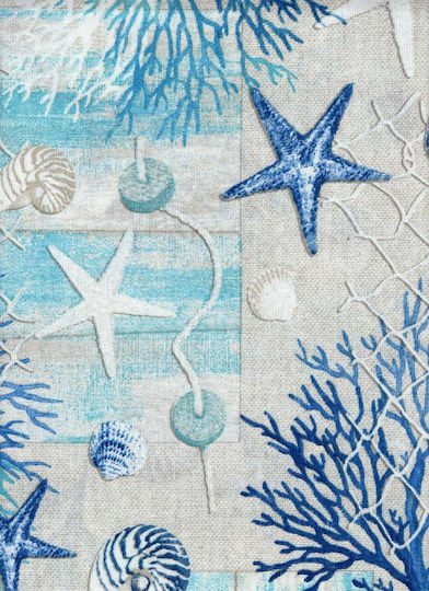 Cotone Ράνερ Βαμβακερό Oceano 44x180εκ.
