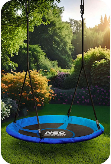 NEO Sport Κούνια Φωλιά Κρεμαστή Υφασμάτινη 120x120x120εκ. Γκρι