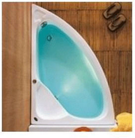 Acrilan Eco Basic Badewanne Acryl mit Hydrotherapie 155x100cm