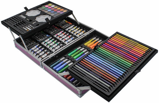Unicorn Painting Set in Case 34.5x23.5cm 145pcs