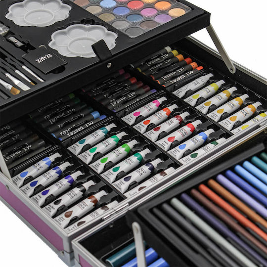 Unicorn Painting Set in Case 34.5x23.5cm 145pcs