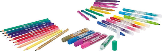 Maped Color Peps Glittering Colouring Set Malsets Malset mit Glitzer 31-teilig 31Stück