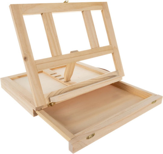 Painting Set in Case Wooden 34x26cm 45pcs