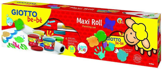 Giotto Bebe Maxi Roll Σετ Ζωγραφικής 14τμχ