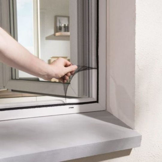 Mosquito Net Window with Velcro Permanent 100x100cm Mosquito Net Window with Velcro Permanent 100x100cm