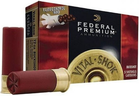 Federal Физически Flitecontrol Wad 12 патрона 12куршума Magnum 5бр