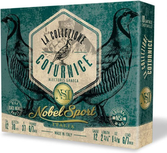 Nobel Sport Φυσίγγια Collection 37gr 10τμχ