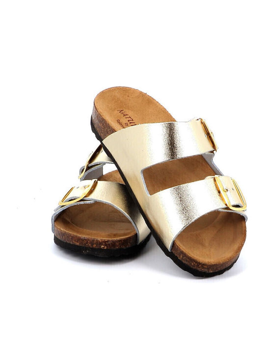 Damenplattformen Goldene