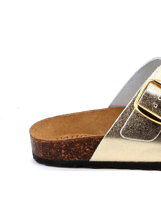 Damenplattformen Goldene