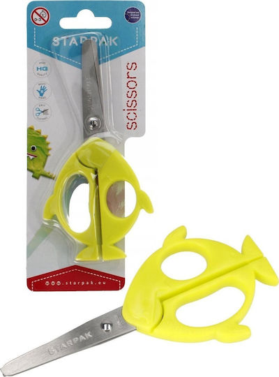 Starpak Scissors 13.5cm with Metallic Blade 1pcs