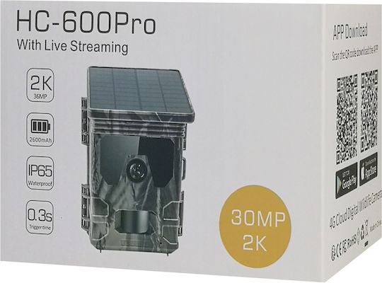 Suntek HC-600PRo Hunting Camera Night Vision with Motion Detection 30MP 2K