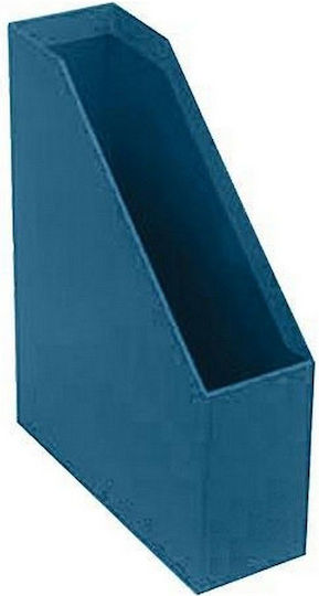 Uni Pap Magazine File Organizer Paper Blue 34x8x27cm.
