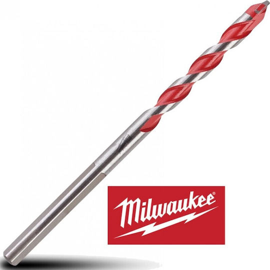 Milwaukee TCT Super Диамантена Свредло Карбид с Цилиндрична Опашка за Строителни материали 7x50mm