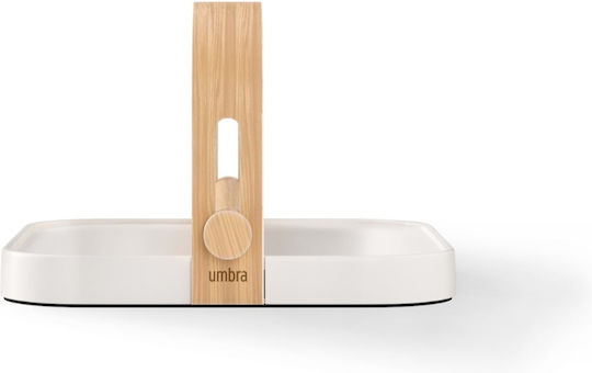 Umbra Wooden Napkin Holder White 23x20x13cm 1022631-668