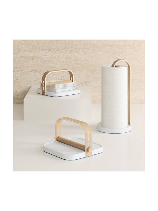 Umbra Wooden Napkin Holder White 23x20x13cm 1022631-668