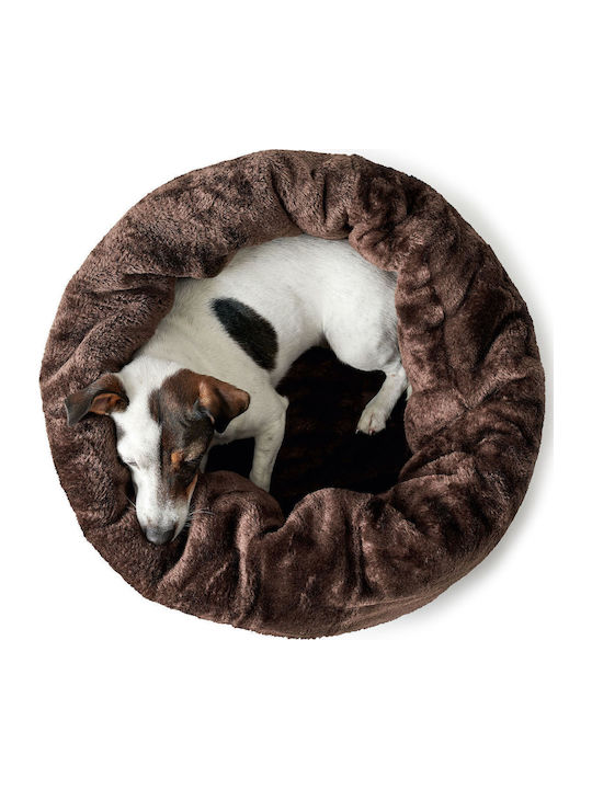 Hunter Hundebett Nest Braun 45x45cm.