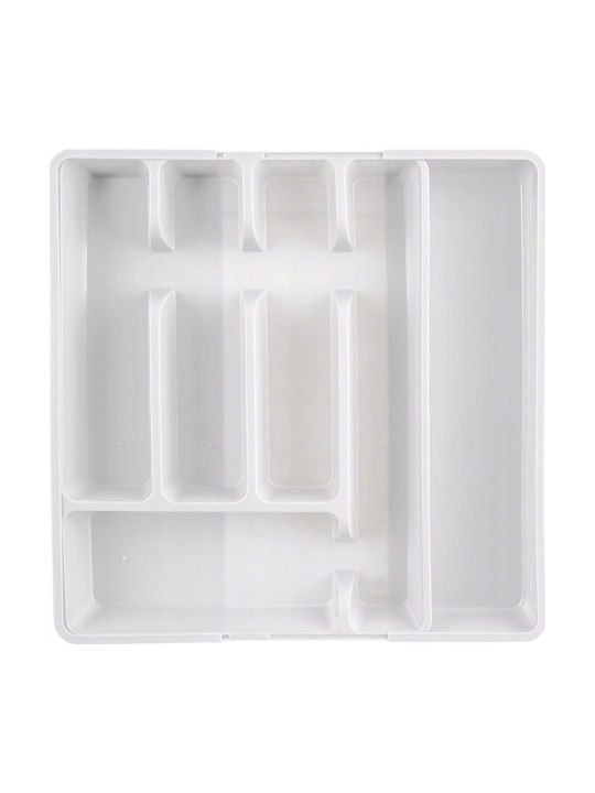 Orion Drawer Cutlery Tray 36.5x27.5x4.5cm White