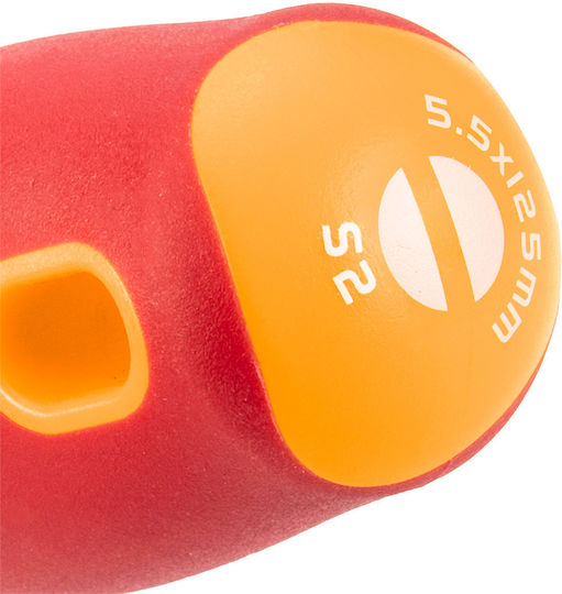Neo Tools Κατσαβίδι Ίσιο με Μέγεθος Μύτης 5.5mm