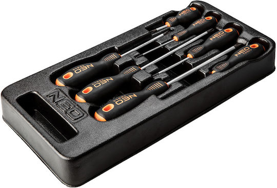 Neo Tools Set 7 Magnetice Șurubelnițe